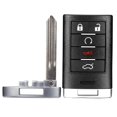 thumbnail image 1 of Llavero de coche con control remoto de entrada sin llave, compatible con Cadillac CTS 2008-2015 Cadi, 1 of 7
