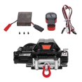 thumbnail image 2 of Accesorios para orugas Cabrestante decorativo con juegos de telemando para coche de escalada 1:10 Negro Hugo Cabrestante de oruga RC, 2 of 8