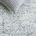 thumbnail image 6 of SAFAVIEH Glamour Owen Abstract Area Rug, Blue/Ivory, 6' x 6' Round, 6 of 10
