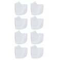 thumbnail image 1 of Protectores Para Talones, 4 Pares, Flexibles, Eliminan Grietas, Protectores De Talón De Silicona, Color Blanco, Con Orificios Ventilados Para Pies Agrietados, 1 of 8