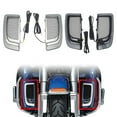 thumbnail image 2 of 1Pair Motorcycle Fairing Lower Grills Turn Signal Light Indicator 2014-2023 For Harley-Davidson Touring, 2 of 7