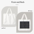 thumbnail image 2 of Honeii New Year Print Fluffy Shoulder Bag Plush Bags Women Ladies Tote Bag Fluffy Furry Purse Handbag for Autumn and Winter, 2 of 7