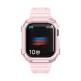 thumbnail image 4 of Compatible With Apple Watch Band 45mm TPU Strap With Shockproof PC Frame Bumper Case Design For iWatch Series 7/8 Rugged Heavy Duty, 4 of 4