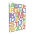 thumbnail image 4 of Stupell Industries Rainbow Alphabet Typography Typography Painting Gallery Wrapped Canvas Art Print Wall Art, 30 x 40, 4 of 8