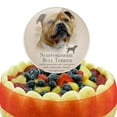 thumbnail image 5 of Acrylic Staffordshire Bull Terrier Dog Breed Cake Topper Party Decoration for Wedding Anniversary Birthday Graduation, 5 of 7