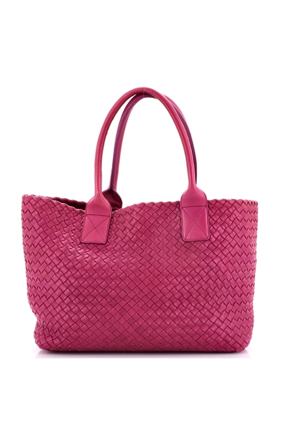 Pre-Owned Cabat Tote Intrecciato Nappa Small By Rebag