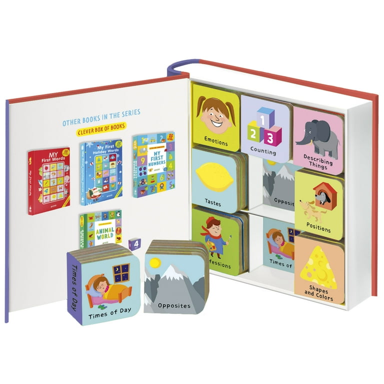  Clever Baby: 9 Mini Board Book Box Set (Clever Mini