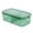 Green, variant on Holloyiver Rectangle Plastic Portion Box with Lids, Plastic Food Containers with Removable Lid, Stackable Portable Freezer Storage Containers, Tray to Keep Fruits, Vegetables, Meat and More