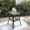 Brown, variant on Vcatnet Outdoor Side Table with Tempered Glass Top,Wicker End Table,Gray
