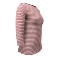 thumbnail image 3 of Playera George Talla EG Cuello Bote Teñida Vino, 3 of 4