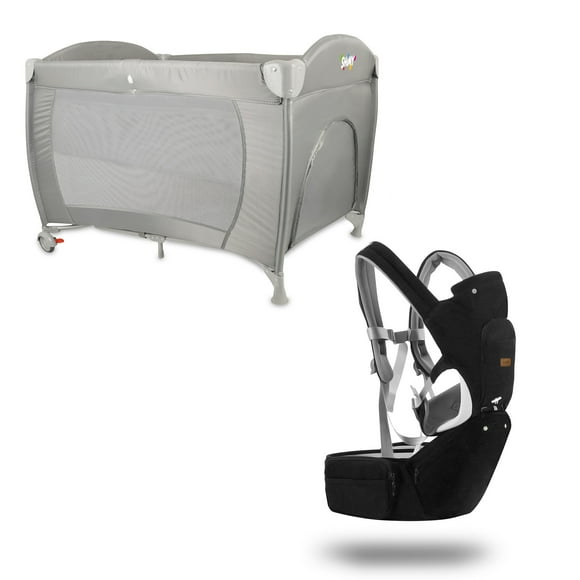 Cuna Viajera Plegable Shimy Cambiador Canguro para Bebé ajustable