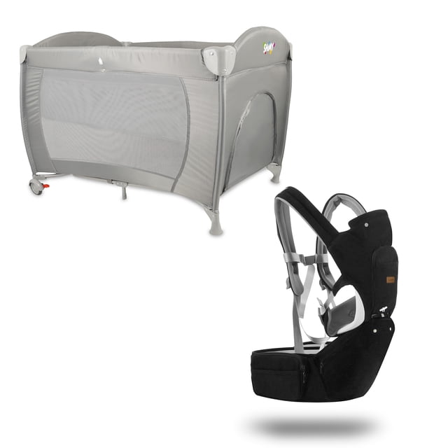 Cuna Viajera Plegable Shimy Cambiador Canguro para Bebé ajustable