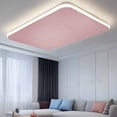 thumbnail image 2 of Vintage Nude Pink Magnetic Fluorescent Light Covers for Ceiling Lights 2x4Ft,Farmhouse Retro Solid Color Linen Texture Office Classroom Kitchen Drop Ceiling Light Covers Filters Shade Panel 2Packs, 2 of 9