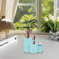 thumbnail image 3 of SouMaox Desktop Organizer Rotating Stationery Caddy Storage Bin Sorting Container for Home Office Desk Countertop Organization, 3 of 9