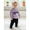 thumbnail image 4 of BemeyourBBs Toddler Girl Halloween Sweater Embroidery Long Sleeve Knitted Tops, 4 of 9