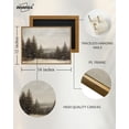thumbnail image 4 of Decoración mural en Simsea, bosque de pinos, invierno, 30 x 40 cm, 4 of 7