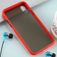 thumbnail image 4 of Pour IPhone X / TP Skin Hand Feeling Series Étui Anti-Chute Givrée PC+ TPU (Rouge), 4 of 4