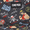 One Piece, variant on Illumination Minions Unisex 17" Allover-Printed Checkered Backpack with Pencil Pouch, Blue