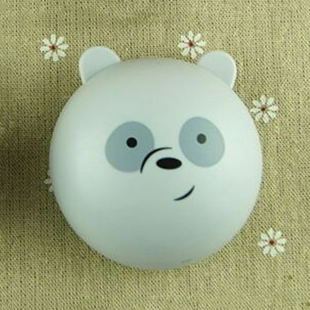 KABOER Design Cartoon Round Milk Bear Portable Unisex Contact Lenses Case Kit 