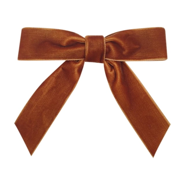 Christmas Tree Bows 12-Piece Velvet Bow Ties for Tree Decoration and Wreath Embellishment
