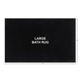 thumbnail image 2 of Mineral Spring Brookside Bath Tufted Polyester Bath Rug, Black, 20" x 32", 2 of 7