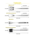 thumbnail image 3 of Stainless Steel Barbecue Set Oxford Bag Barbecue Utensils Outdoor Household Barbecue Combination Barbecue Tools, 3 of 9