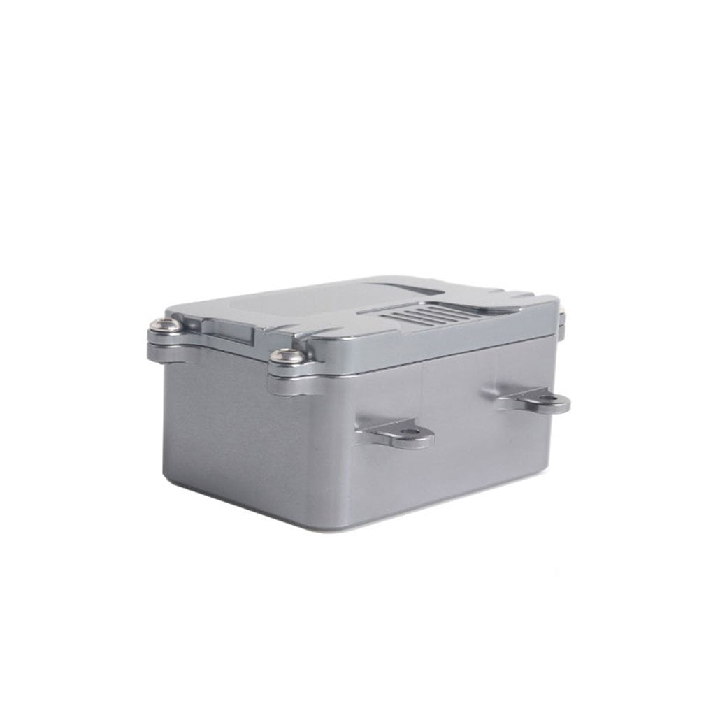 RC Crawler Metal Car Receiver Box Kit For 1/10 Axial SCX10 RC4WD D90 D110 