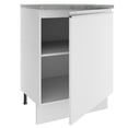 thumbnail image 4 of Mueble de cocina Madesa Glamy G2460009GL 1 puerta 60 cm Blanco, 4 of 9