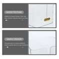 thumbnail image 3 of Voiceine Wall-mounted Adhesive Tissue Box Tissue Dispenser Box Tissue Holder for Home Office, 3 of 11