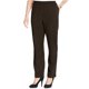 thumbnail image 1 of Alfred Dunner Pantalones de pana pequeños para mujer, marrón, 16P corto Alfred Dunner Pantalones, 1 of 2