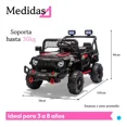 thumbnail image 4 of The Baby Shop Carro Montable Eléctrico Camioneta Negro Niño Control Tek-799, 4 of 5