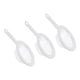 thumbnail image 1 of Uxcell 9"x6" 400 Mesh Food Filter Strainer Kitchen Fine Mesh Sieve Strainers with Handle White 3 Pack, 1 of 6