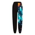 thumbnail image 4 of LUOGENLI Pantalon Décontracté pour Femme Nouveau Pantalon Décontracté Imprimé pour Femmes Pantalon Décontracté pour Femmes Extensible Pantalon Décontracté pour Femme Grande Taille Noir TG, 4 of 5