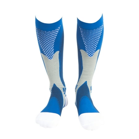 NK SUPPORT Compression Socks 20-30mmHg for Women & Men Best Recovery Performance Stockings for Athletic Running, Travel, Nursing, Medical, Sports Socks Single (One