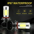 thumbnail image 4 of For Cadillac Escalade ESV EXT 2007-2014 2x Front LED Fog Light Bulbs 6000K White, 4 of 7