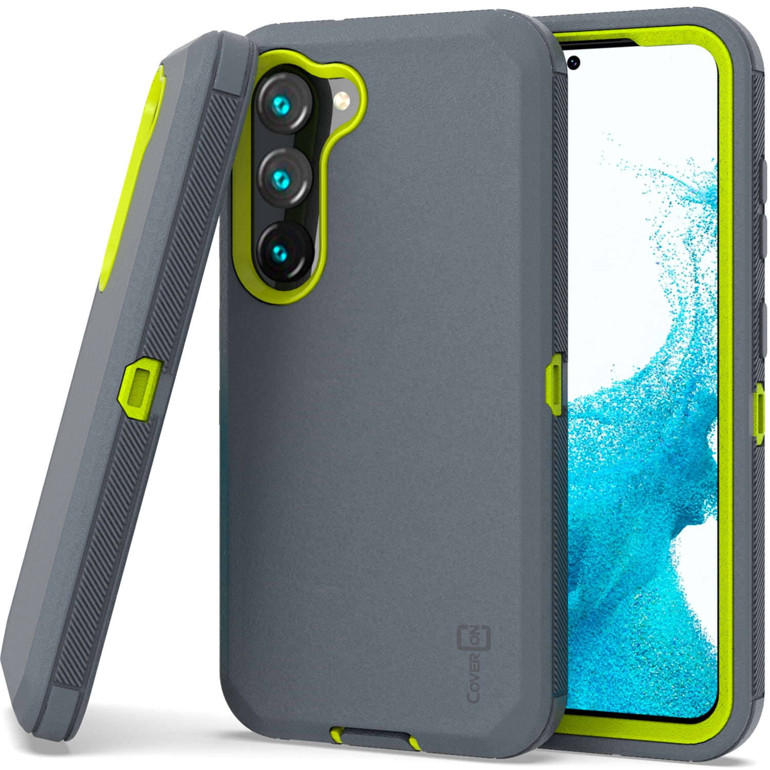 CoverON For Samsung Galaxy S23 Case, Military Grade Heavy Duty Full Body Rugged Phone Cover