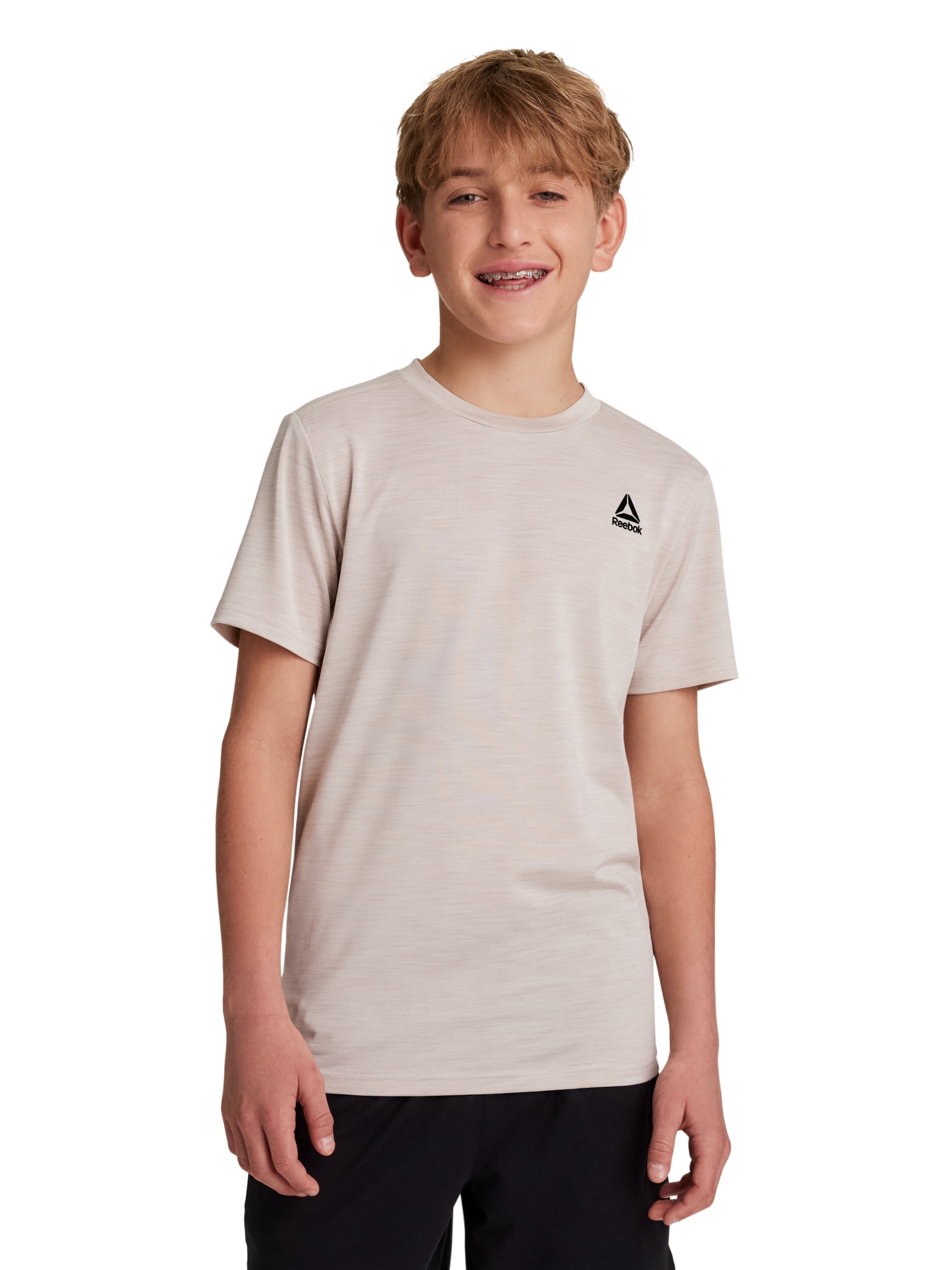 Reebok Boy's Athletic Stride 2-Pack Performance T-Shirt, Sizes 4-18