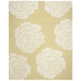 thumbnail image 2 of SAFAVIEH Cambridge Permelia Geometric Wool Area Rug, Light Gold/Ivory, 8' x 10', 2 of 7
