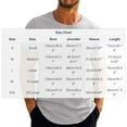 thumbnail image 3 of Ohufall Men's Solid Crew Neck T-Shirt with Short Sleeves, Lightweight Casual Tee for Men's and Big Men's, 3 of 7