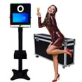 thumbnail image 1 of WideMeet Portable 15.6in Touch Screen DSLR Photobooth Machine with Flight Case Packing for Party, 1 of 7