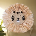 thumbnail image 4 of yuksok 2 Pieces Nordic Straw Wall Hanging Decor Tapestry Animal W/ Rope Handwoven 40cm E, 4 of 9