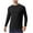 Black, variant on LIaqionyy Men's Swim Shirts UPF 50+ UV Sun Protection Long Sleeve Lightweight Quick Dry Tops