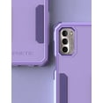 thumbnail image 4 of Poetic Neon Case for Motorola Moto G Stylus 2022 4G, Dual Layer Heavy Duty Drop Protection, Purple, 4 of 6