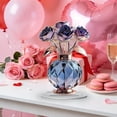 thumbnail image 6 of LEFTHIGH Home Valentine's Crystal Floral Vase Elegant Acrylic Centerpiece for Romantic Tabletop Mantel Decoration Valentines Day Decorations, 6 of 6
