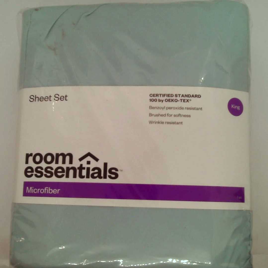 Room Essentials Microfiber Pillowcase Set Purple King Size 