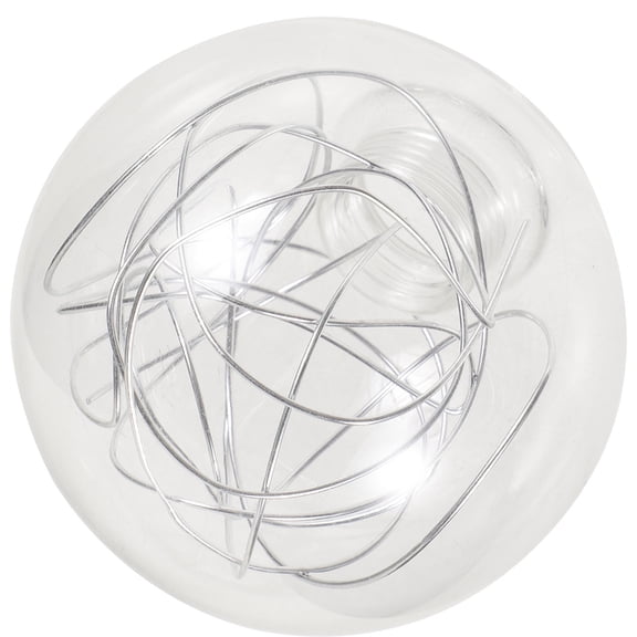 NIYANGLE Transparent Glass Globe Lamp Shade Replacement for Pendant Light Fixtures and Decorative Lighting