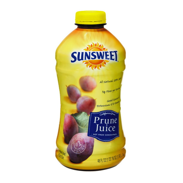 (6 Pack) Sunsweet Fruit Juice, Prune, 48 Fl Oz, 1 Count - Walmart.com