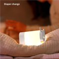 thumbnail image 3 of fastboy Calf Night Light Remote-Control LED Desk Lamp Rechargeable Touching Lamp Adjustable Brightness Bedside Light with 3 Lighting Colors White, 3 of 6