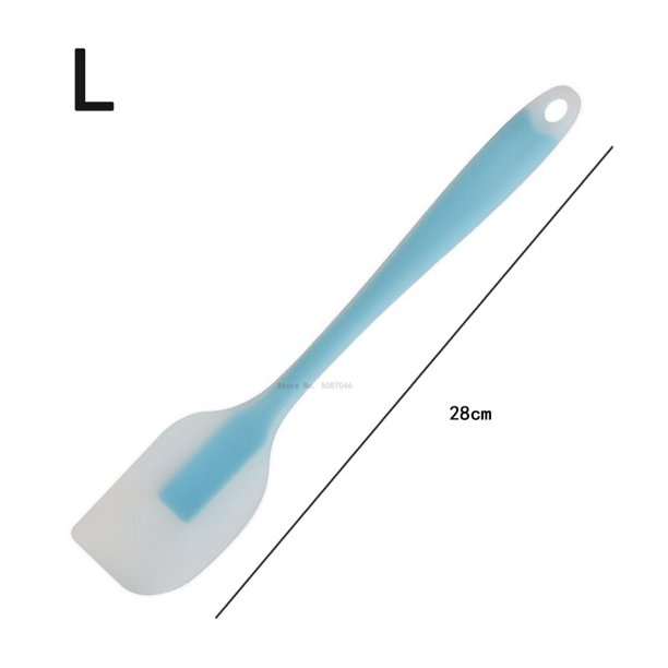 Espátula para hornear crema de silicona, espátula antiadherente para mantequilla, cortador de Chocolate, más suave, resistente al calor, herramientas de repostería para cocina, raspador Tan Jianjun unisex
