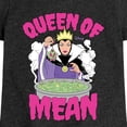 thumbnail image 3 of Disney Villains - Queen Of Mean - Toddler & Youth Girls Short Sleeve Graphic T-Shirt, 3 of 5